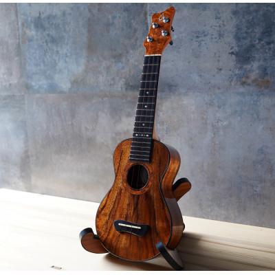 ふるさと納税 美濃加茂市 【Leaf Instruments】ウクレレ「照り葉」ソプラノ サイズ ハワイアンコア