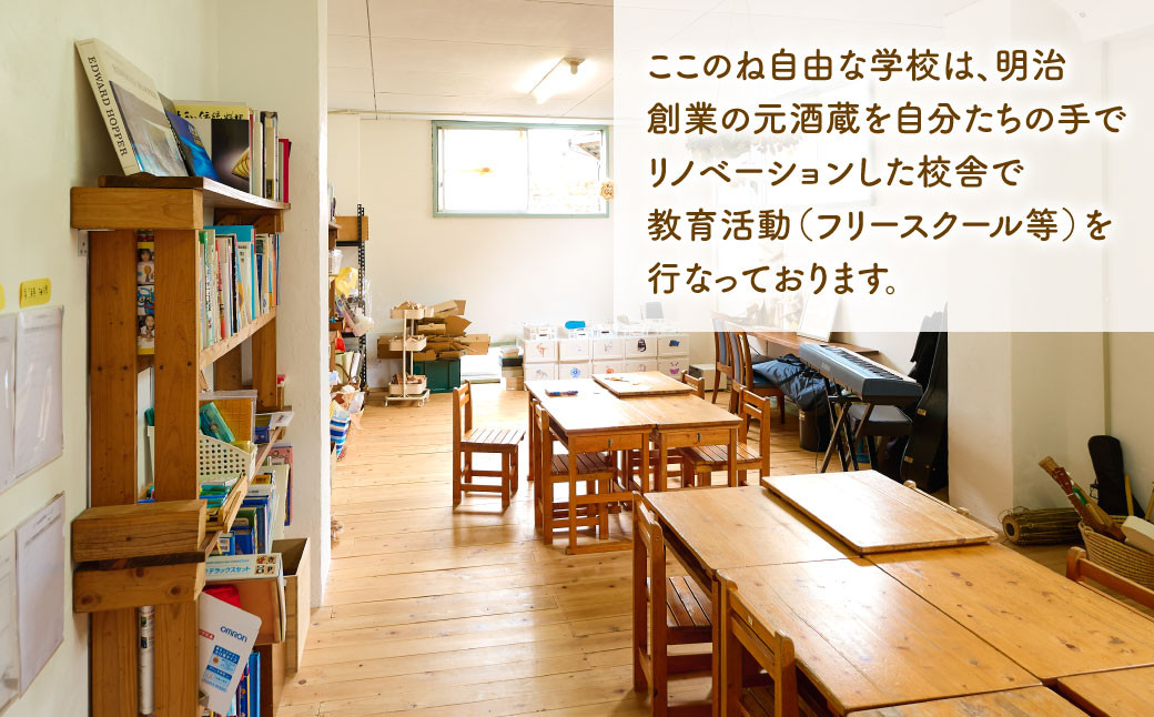 117-571 ここのね自由な学校 視察券 チケット 見学 豊後大野市