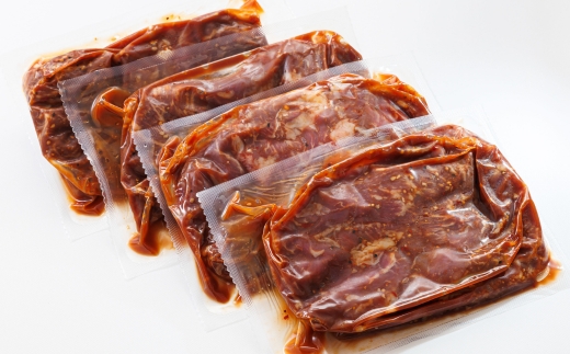 【定期便 5ヶ月連続】国産 味付け 牛カルビ 200g×5パック 合計1kg | 大容量 小分け 焼肉 冷凍 家庭用 焼き肉用 味付きカルビ タレ味 精肉 アウトドア キャンプ BBQ おすすめ 人気