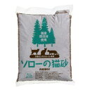 【ふるさと納税】【石岡セレクト認証品】 ソローの システムトイレ用 猫砂 猫 トイレ砂 6リットル 4袋 消臭 吸水力 抗菌 ペット用品 天然素材 植物由来 間伐材 低粉塵 エコ 室内飼い (G49)