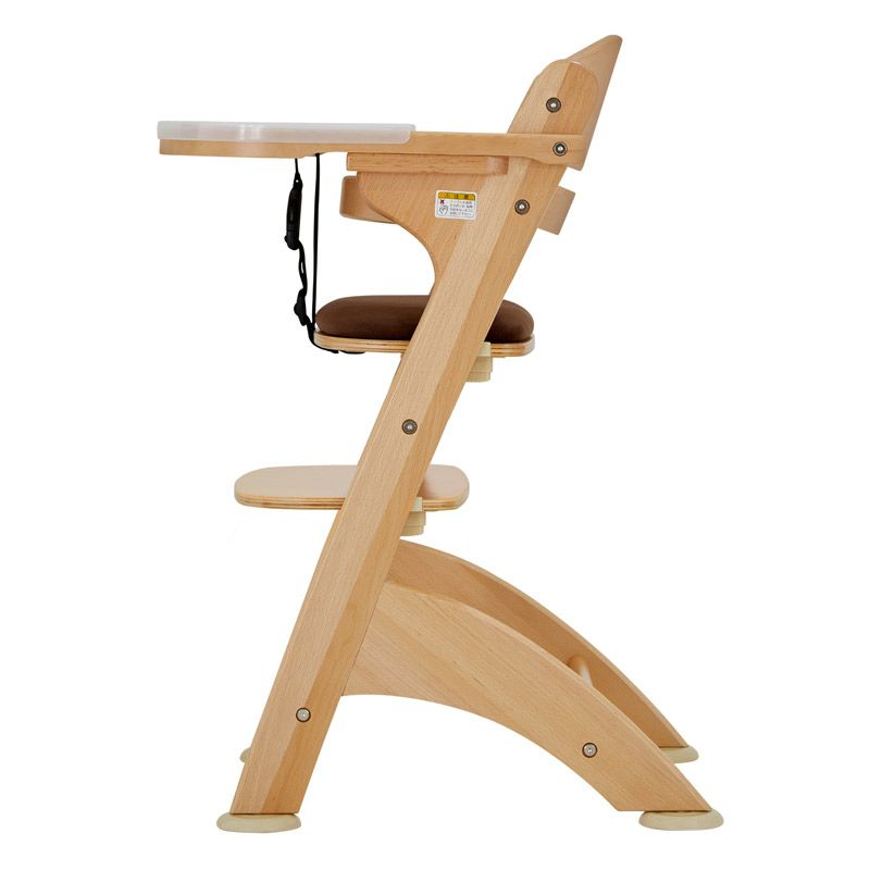 ベビーチェア ファニカ　テーブルカバー付（ブラウン）｜カトージ KATOJI 子ども 椅子 ブランド 子育て 家具 おしゃれ 赤ちゃん ベビー 子供 安全 ハイチェア 子供用 キッズ イス 椅子 お食