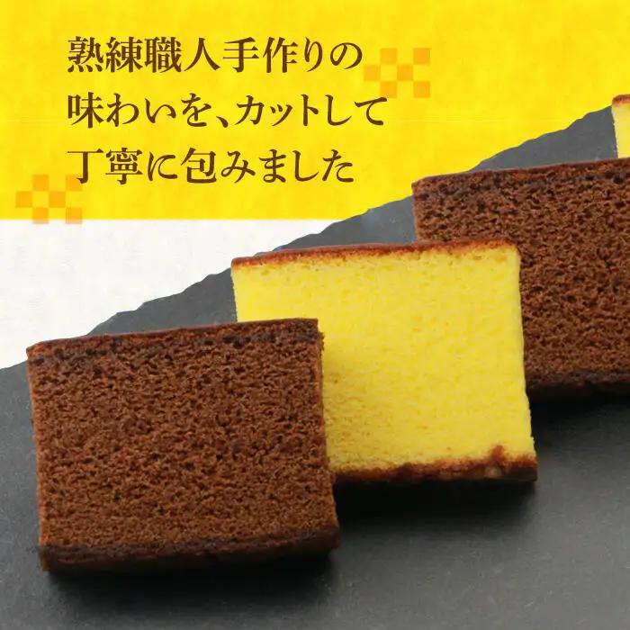 【12回定期便】 カステラ 2種 プレーン/チョコレート  [DBF018] カステラ