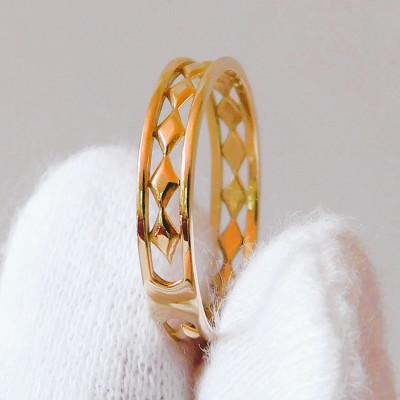 ふるさと納税 山梨県 K10YG Fidel リング(サイズ3号) |  | 02