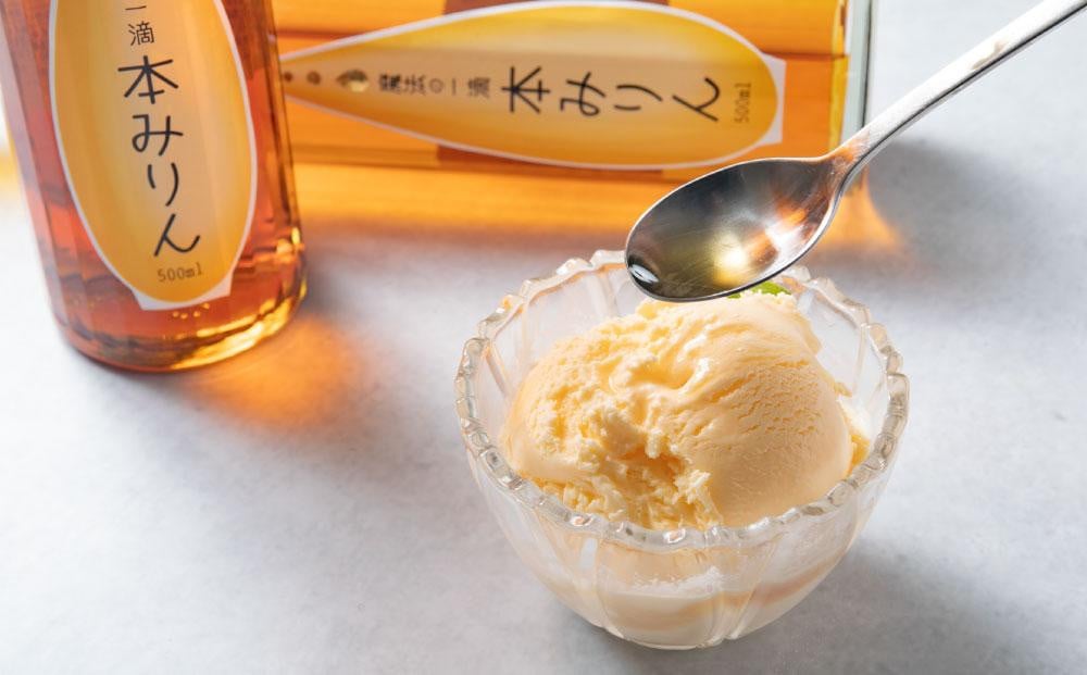 【小樽 田中酒造】本みりん 500ml・日本酒 720ml 3本セット