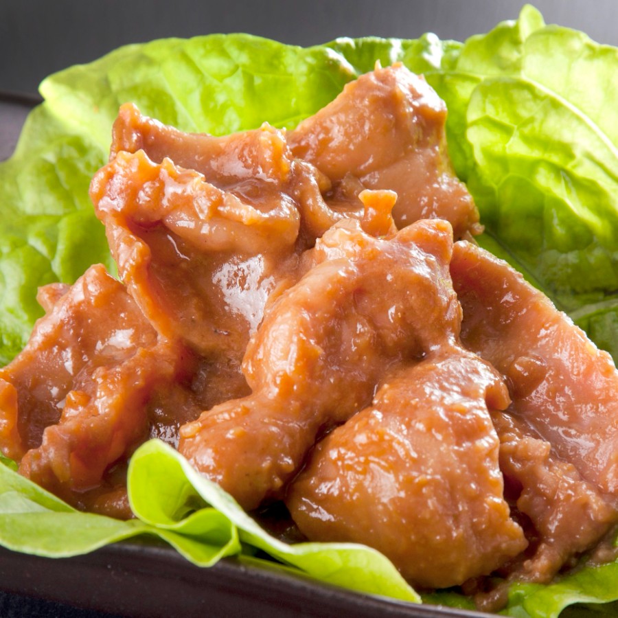 ＜肉のひぐち＞味付「国産豚ホルモン」300g×3（計900g）