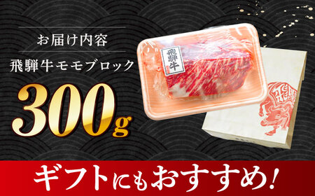 飛騨牛 モモ ブロック 300g 多治見市 / 養老ミート 冷凍 赤身 和牛 ギフト[THG008]