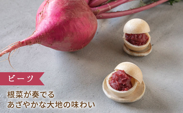 【お中元対象】【贈答用にも】糸モナカ4種セット 糸島市 /わかまつ農園 [AHB015]