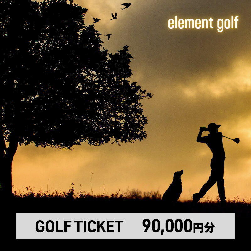 【ふるさと納税】【90,000円分】 elementgolf ゴルフチケット (ゴルフクラブ作成、修理・調整、フィッティング) エレメントゴルフ × 名古屋外国語大学コラボデザインチケット ゴルフ ゴルフクラブ 愛知 日進市