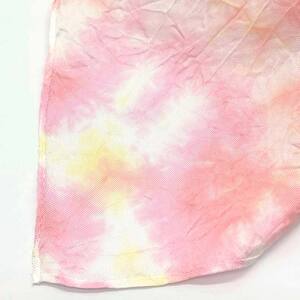 川俣シルクツイルストール 花見山（ピンク）  FAF-0077