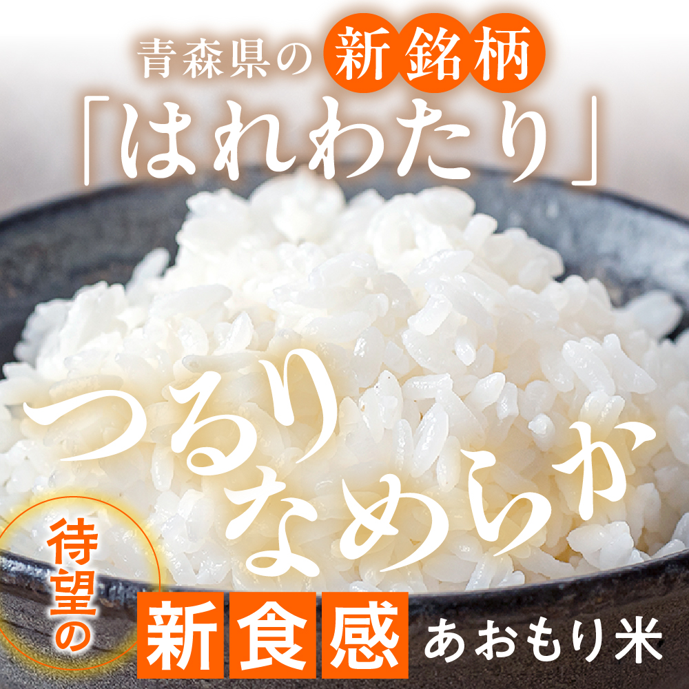 青森県産 無洗米 10kg はれわたり （精米）特A 乾式無洗米