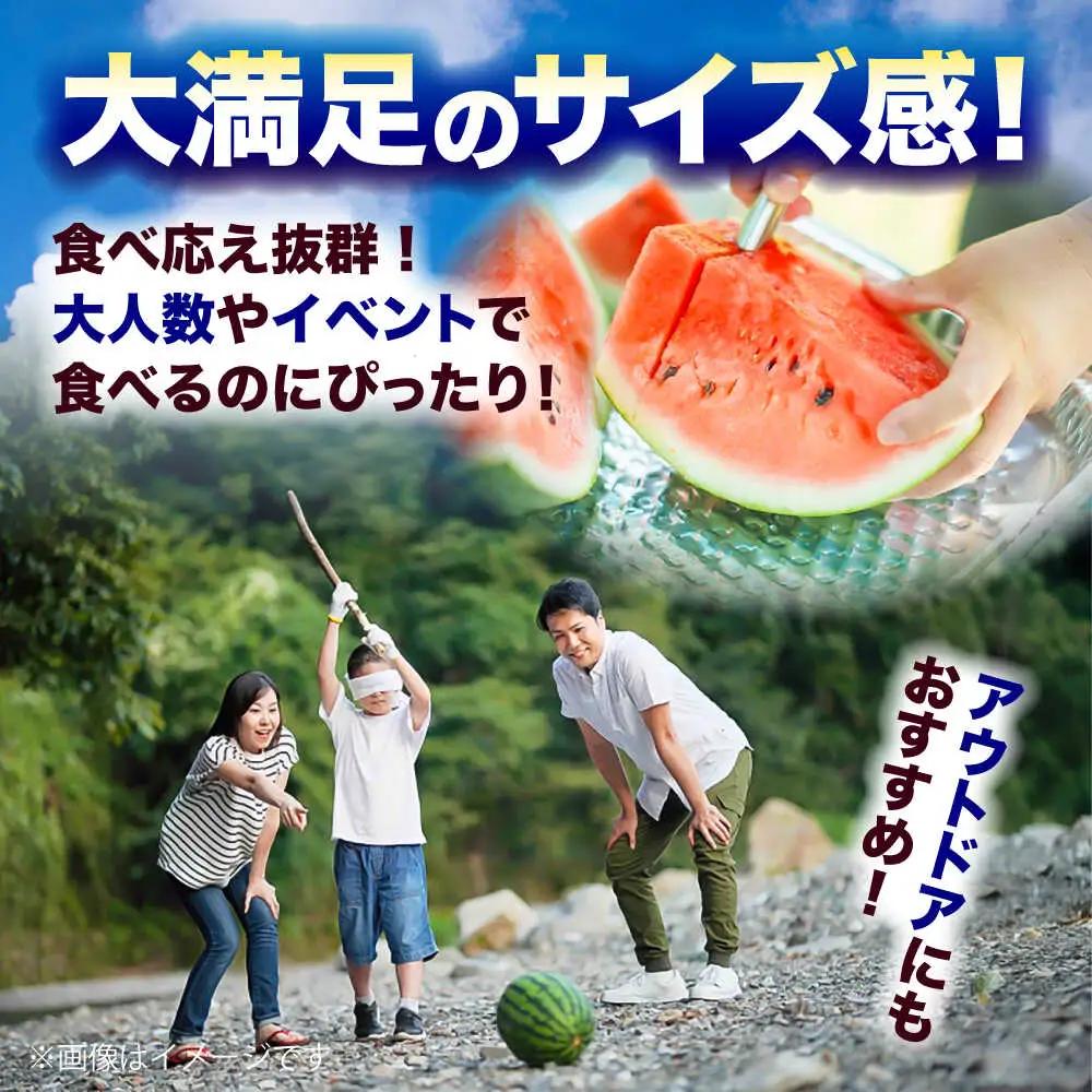 令和8年熊本地震復興支援 先行予約2027年5月下旬より発送 大玉スイカ秀品1玉約6~9kg数量限定スイカすいかAYAT006