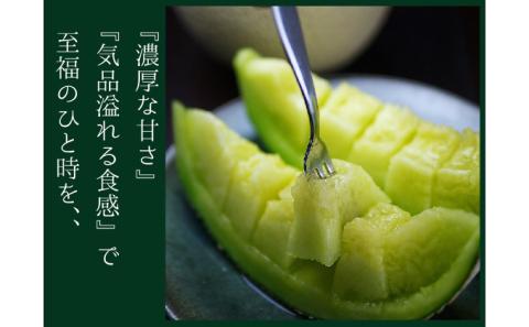 3月発送クラウンメロン（白上級）1玉　箱入り