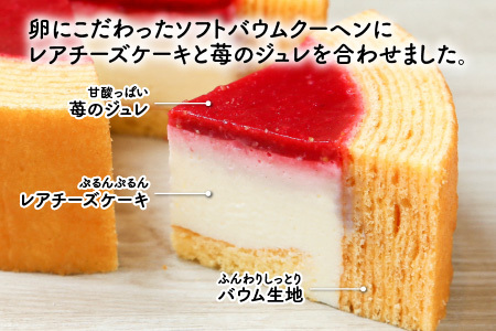 【大人気スイーツ！】【チーズケーキセット】ムッシュフロマージュ～互いを引き立て合う運命のベイクドチーズ～ ＆ マダムフロマージュ ～ふんわりしっとりバウムとレアチーズ～計２個 【スイーツ お菓子 お土