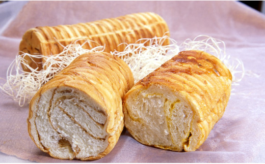 手づくり パン 「 切株 」 ２本セット 【 粉とクリーム 粉クリ のどごし パン メープル  菓子パン しっとり スイーツ クリーム ケーキ 】