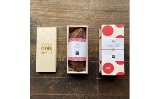 和牛専門精肉店【TOKYO COWBOY】和牛桐箱入りローストビーフ【和牛 精肉店 赤身 高級 厳選 ローストビーフ 贈答用 贈り物 パーティー おもてなし プレゼント グルメ ギフト 贅沢 おすすめ 人気 小分け 真空パック お取り寄せ】