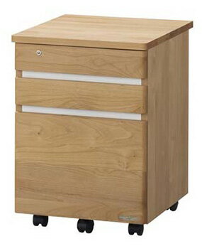 【ふるさと納税】学習デスク(ネージュ2 ワゴン)