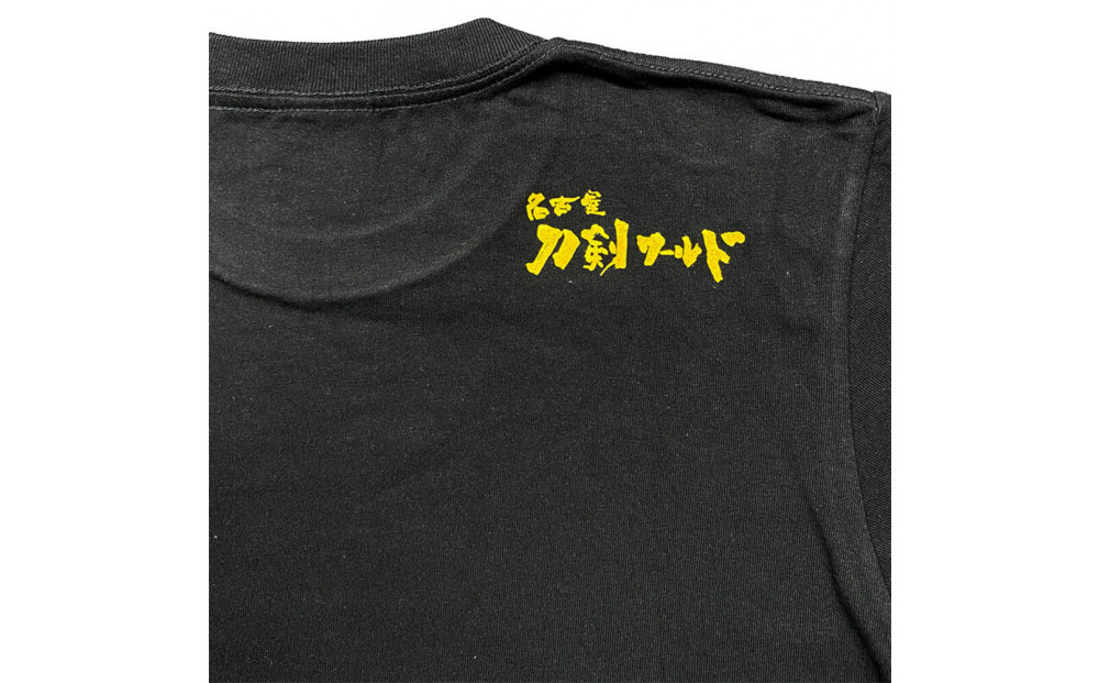 オリジナル【加藤清正Tシャツ】Lサイズ（ブラック）／名古屋刀剣博物館