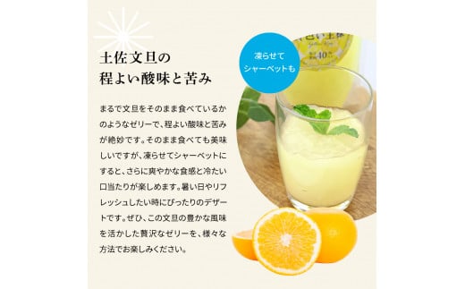 土佐文旦ゼリー『まるごとぶんたん』お試し5本セット ゼリー飲料 ぜりー ブンタン ぶんたん フルーツ 果物 柑橘 みかん お菓子 おかし おやつ デザート スイーツ おいしい 爽やか シャーベット お
