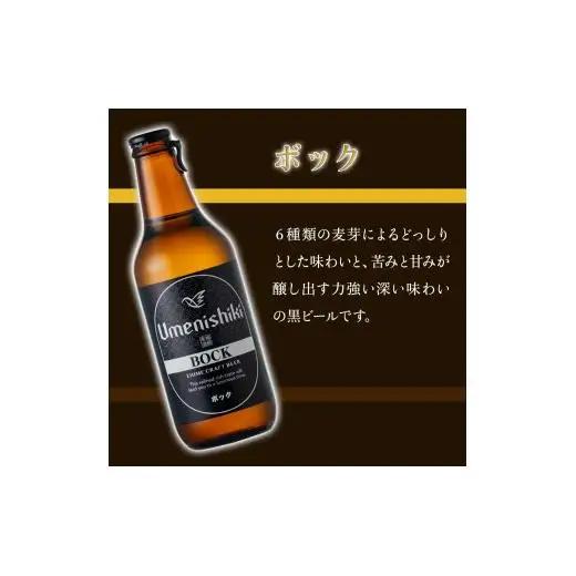 梅錦ビール　10本＋グラスセット