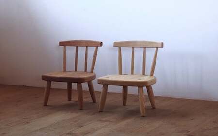 国産山桜　こども椅子bcc-1[5135360]