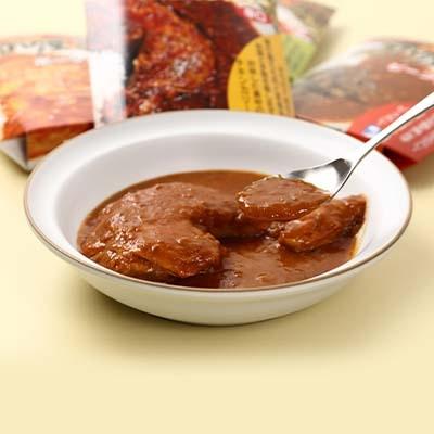 ふるさと納税 宮古市 岩手県産肉使用【無添加】レトルトカレー4点セット(チキン、ビーフ、ポーク、キーマ 各1人前)