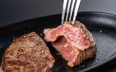 熊本県産 あか牛 ミニステーキ 約480g / ランプ 牛肉 あか牛 赤牛 牛肉 ステーキ ミニステーキ 熊本県【合同会社 たべたせいか】[BHBY010]