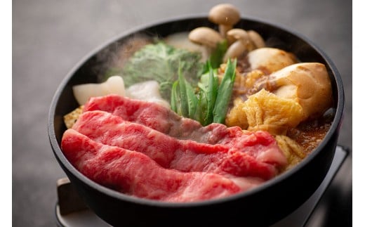 大和牛の上すき焼き(お肉350g) 奈良県 奈良市 すき焼き用セット ももしき G-79