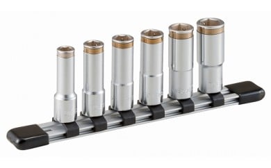 ナットキャッチディープソケットセット（6角・ホルダー付） HSCL306