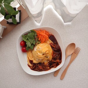 【美濃焼】 プレーリー ホワイト プレートL 2枚セット 瑞浪市 / JS企画 小田陶器 セット 食器 プレート 皿 小皿 [AZAZ257]