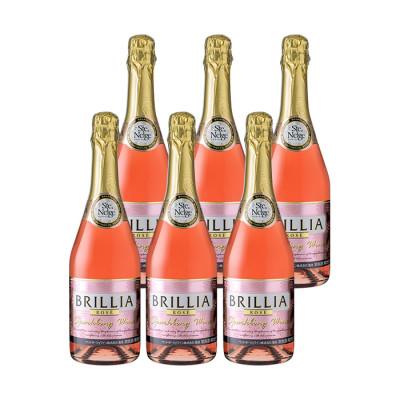 ふるさと納税 山梨市 スパークリングワイン「ブリリア　ロゼ」720ml 6本セット |  | 01