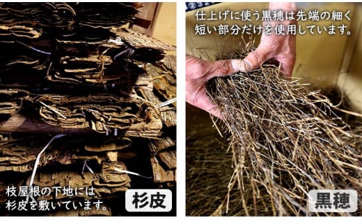 竹垣【虎竹片袖垣枝屋根付】幅60cm 【山岸竹材店】 幅60cm
