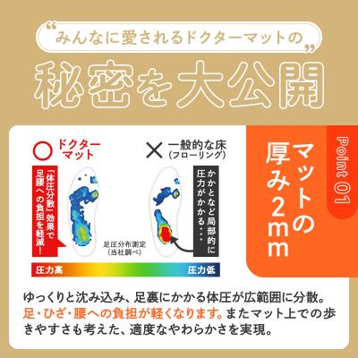 ふるさと納税 加西市 [ ドクターマット S・107cm・リッチブラウン ] キッチンマット [No5698-0439] |  | 02