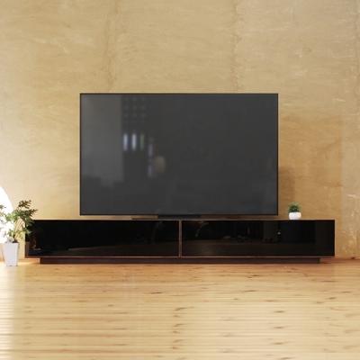 ふるさと納税 大川市 テレビボード　MONOLITH-wa210　210cm　大川市　ウォールナット　WAプラス