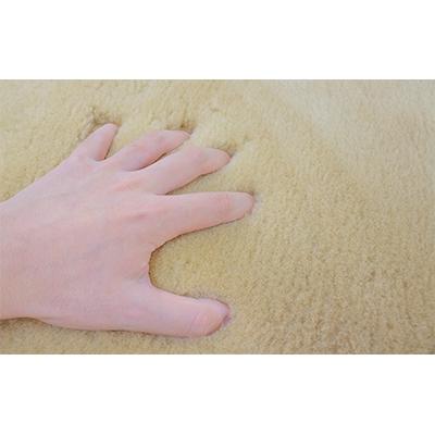ふるさと納税 宇陀市 ムートンフリース2匹物(ライトブラウン)　ソファーや車の後部座席に　約60×180 |  | 01