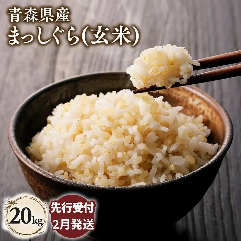 米 ≪令和8年産 先行予約≫まっしぐら20kg(玄米)