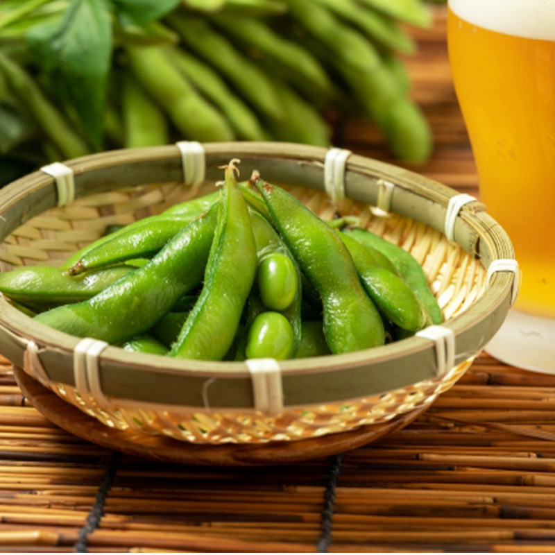 JAの 枝豆「秘伝豆」 2kg（250g×8袋）山形県産 【2025年9月中旬以降発送予定】／ お取り寄せ グルメ 野菜 豆類 ご当地 晩酌 おつまみ おやつ ずんだ 豆ごはん 小分け 便利 名産 特