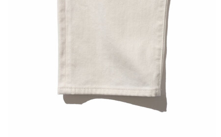 ジーンズ ≪BEAMS PLUS≫ 5ポケット デニム 【ホワイト・Sサイズ】　ファッション デニム ジーンズ メンズ アパレル BEAMS 広島県福山市/日本デリバリーサービス株式会社 [BAEP0