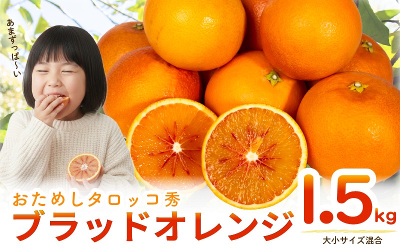 
                  【 みかん 】 おためし 秀 ブラッドオレンジ タロッコ オレンジ 1.5㎏ みかん 8~12個 蜜柑 フルーツ 果物 みかん くだもの 柑橘 旬 果実 甘味 酸味 甘い mikan 産地直送 農家直送 数量限定 国産 ご当地 お返し ミカン 贈り物 人気 贈答用 土産 手土産 みかん / 高知県安芸市 / アカメの国農園 [AA014]
                