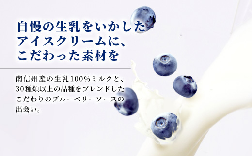 【1週間以内発送】無農薬・除草剤不使用！30品種をブレンドした ブルーベリー アイス(80ml)×16個入り