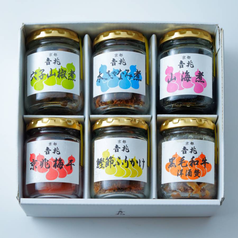 ＜京都吉兆＞京都吉兆の味詰合せ（6種）各１個（計６個）