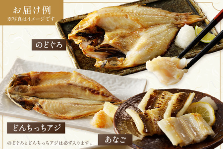浜田港水揚げ魚の無添加薄塩味干物B（のどぐろを含む） 魚介類 魚貝類 無添加 薄塩味 干物 干もの 一夜干し セット 人気 お取り寄せ 【964】
