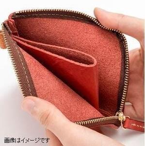 【全6色】栃木レザーのL字ファスナーミニ財布 コンパクトな財布/Lzip wallet small 02/キャメル/minca　303