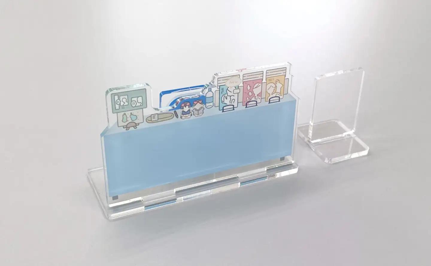 アクリルぱぺスタンド（ぱぺスタ）パステルブルー