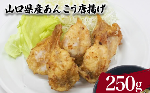 あんこう 唐揚げ 250g ( 鮮魚 魚介 海鮮 鮟鱇 海の幸 加工品 惣菜 お手軽 便利  簡単調理 揚げるだけ おかず ごはんのお供 ご飯 お米 夕食 おやつ おつまみ 酒 ビール 山口県産 ) 下関 山口