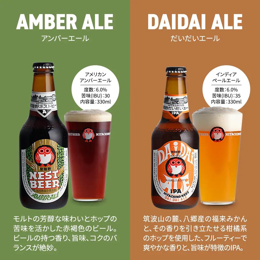 【 お中元 熨斗 付き 】 常陸野ネストビール 6種 12本 飲み比べ セット ビール クラフトビール 地ビール ネストビール 酒 お酒 アルコール 瓶 木内酒造 詰め合わせ IPA ペールエール ヴ