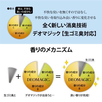 ふるさと納税 江南市 【生ゴミ臭対策】デオマジック　消臭スプレー　ジューシーフルーツの香り[除菌剤配合]300ml　 |  | 03