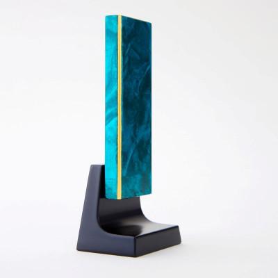 ふるさと納税 彦根市 位牌 mica(マイカ) 角型 ブルー |  | 03