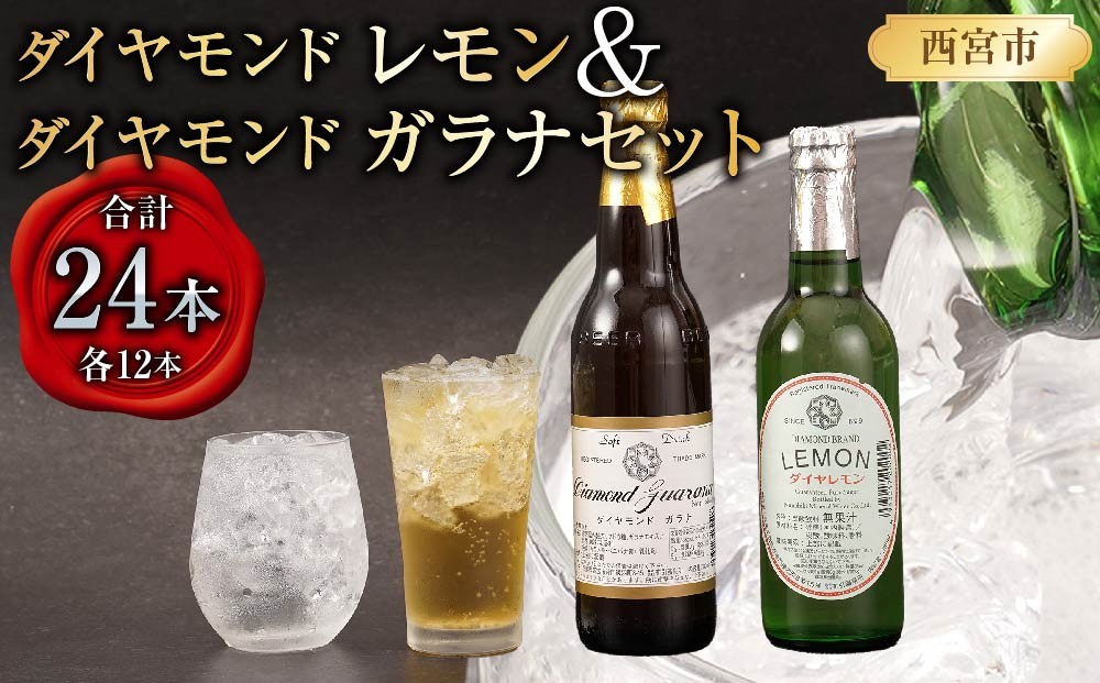 
            ダイヤモンドレモン&ダイヤモンドガラナセット(各12本)
          