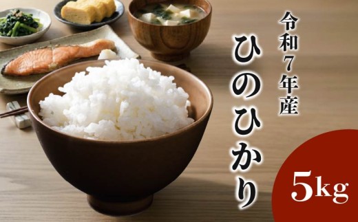 令和7年度 ひのひかり 数量限定 5kg ヒノヒカリ 米 白米 国産 お米 おこめ こめ 農家直送 岩井農園 奈良県 奈良市