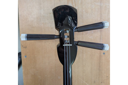 「三線工房ダイキ」南洋白木　人工張り三線セット｜三線 沖縄 楽器 音楽 日本 初心者 セット 初心者セット 三線工房 沖縄三線 おきなわ 送料無料 豊見城市(CU001)